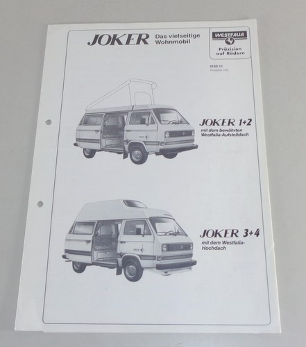 Prospekt broschüre vw - broschüre,