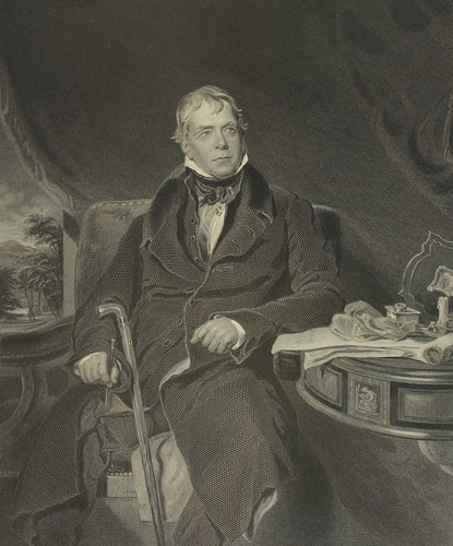 Sir walter scott stahlstich - scott,,