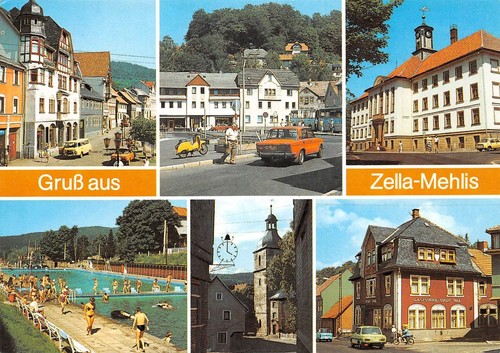 Zella mehlis mehrbildkarte - mehrbildkarte, ngl