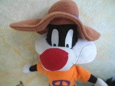Looney Tunes Plüschfigur SYLVESTER mit Hut Kater Katze TOP