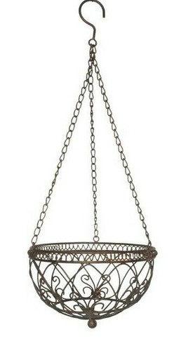 25cm vintage blumenampel - 25cm,