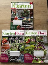 3 x Zeitung: Garten Flora März April 2025 Frühling, mein schöner Garten