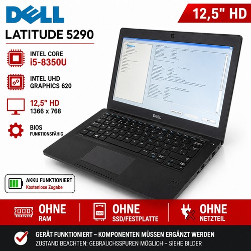 Dell latitude 5290 intel - dell,