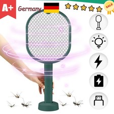 Elektrische Fliegenklatsche Insektenvernichter Elektro Klatsche Mückenklatsche