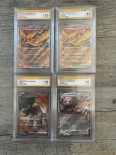 Pokémon 4 CRG 10 Karten / 2x Rockets Lavados / Ting-Lu / Ursulana/ PSA 10