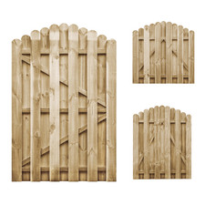 Gartentor Gartentür Holz