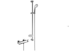 Brausethermostat Hansa Prisma Chrom, Brausestange 907mm, Neu, Rarität, 08420191