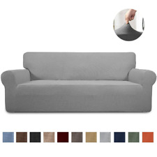 1/2/3 Sitzer Schonbezug Einfarbig Sofabezüge Stretch Couch Möbel Schoner