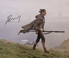 Daisy Ridley Star Wars signed