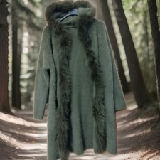 Strickmantel, Cardigan mit