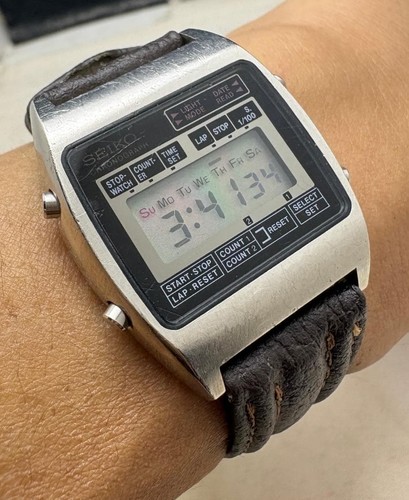 1979 seiko m929 4000 - seiko, m929-4000