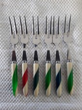 60er Jahre Cocktailgabeln, 6