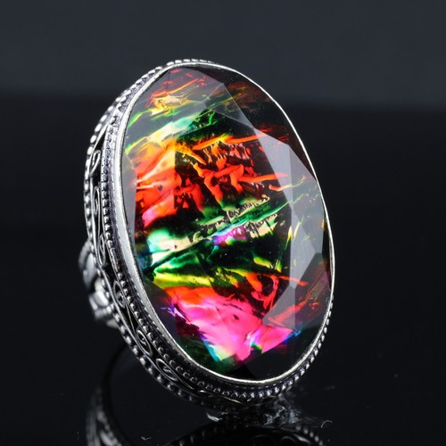 Gj69 ammolith opal bunt - ammolith,