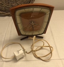 Vintage Tischuhr,, Palmtag“ Elektrisch aus Nachlass! 60/70 er Jahre! An Bastler