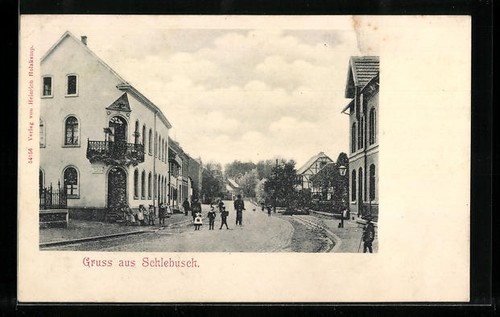 Schlebusch ansichtskarte - schlebusch,,