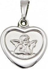 925 Silver Pendant Heart with