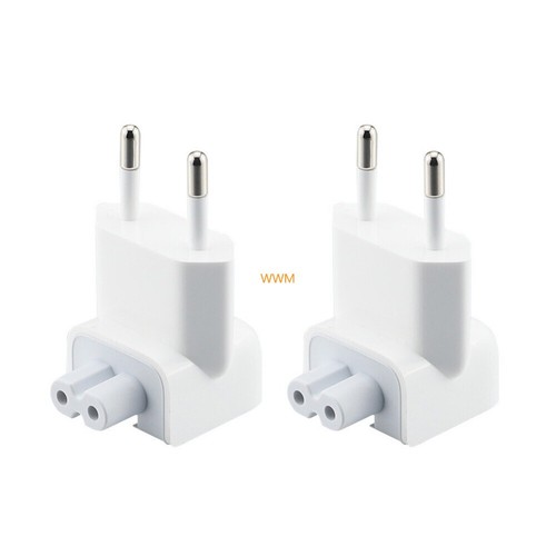 2pcs duckhead mains ac - eu,