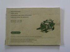 Ersatzteilliste Heidelberger