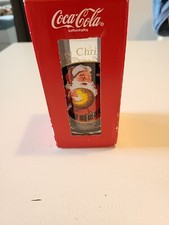 Coca Cola Glas Merry Christmas