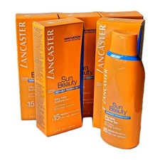 5x Lancaster Beauty Sun Beauty Silky Milk Suplime Tan Body SPF 15 - 5x 175 ml
