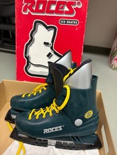 Damen Schlittschuhe Roces / neuwertig fast nie benutzt /Blau-gelb