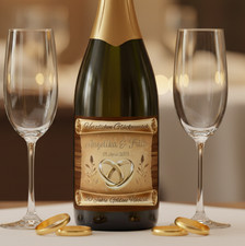 Aufkleber Flaschenetikett