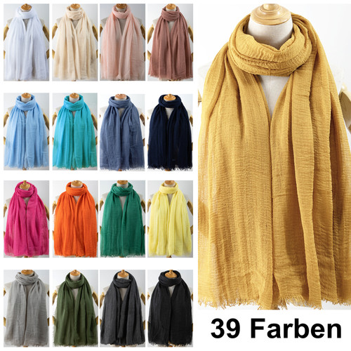 Xxl damen schal uni - xxl,