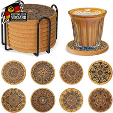 Runde Kork-Untersetzer 10cm