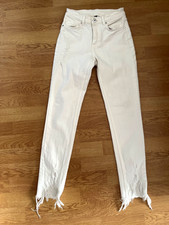 DIVIDED H&H  5-Pocket Skinny Jeans  destroyed Gr.34  Fb.Weiß  w.NEU!