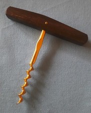 Holz Korkenzieher Flaschenöffner Stangenkorkenzieher Weinöffner Entkorker Öffner