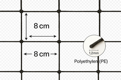 Pieloba teichnetz masche cm - pieloba, 8