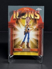 Woody ICONS Topps Chrome Disney 2025 Toy Story #DI-25