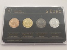 Luxemburg, 4 x 2 Euro