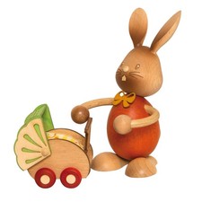 Stupsi rabbit with pram
