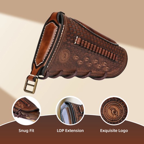 Tourbon leder schaftkappe - leder,