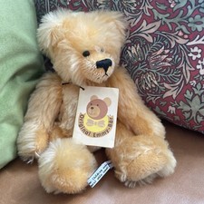 Künstler Mohair Teddybär Original Emmy Bar Be Bop Limited Edition mit Etikett 9,5 Zoll