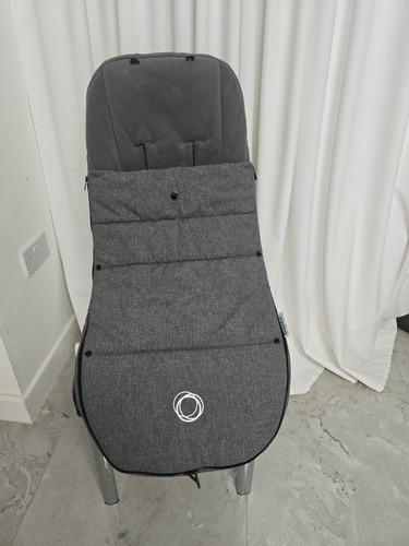 Bugaboo grey melange fußsack - bugaboo,