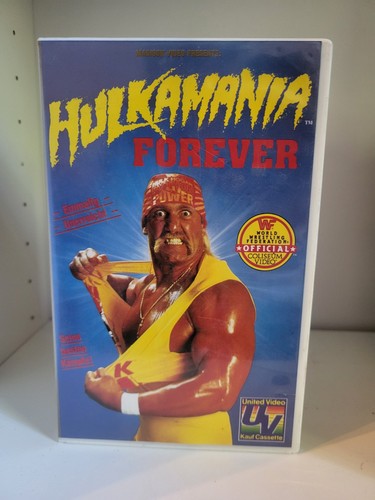 Hulkamania forever wwf - hulkamania, vhs/