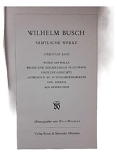 Wilhelm busch sämtliche - busch,