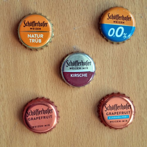 Kronkorken schöfferhofer - 5,