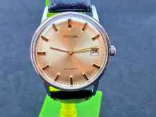 HABMANN  Automatic Incabloc : Vintage mit Eta 2472 und  Datum