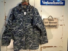 Orig. US Navy NWU Typ 1 GTX Nässeschutzparka Blueberry digital Gr. MR #2890