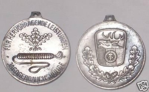 Ddr medaille für hervor - für,