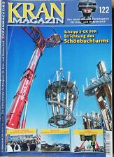 Kran Magazin Nr. 122, Oktober 2018, Liebherr, Demag, Tadano, Terex, Manitowoc 
