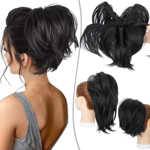 Bun haar teil wie - bun, echthaar