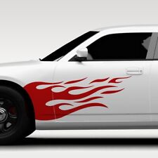 Autoaufkleber Dekor Flammen Flames Tribal Seitendekor Aufkleber Auto #1184-100