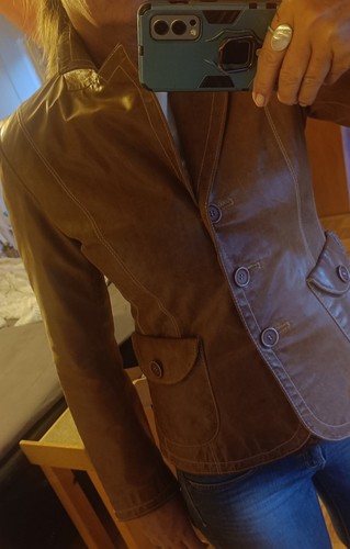 Damen lederjacke von - damen, milla