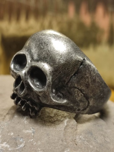 Herren ring totenkopf in - ring, gr