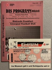 Programm 25/26 - Nr. 5 - Eintracht Frankfurt - FC Liverpool (inkl. Karte)