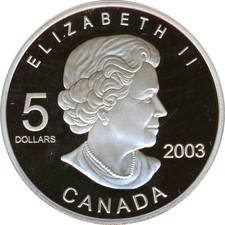 Kanada 5 Dollar 2003 PP